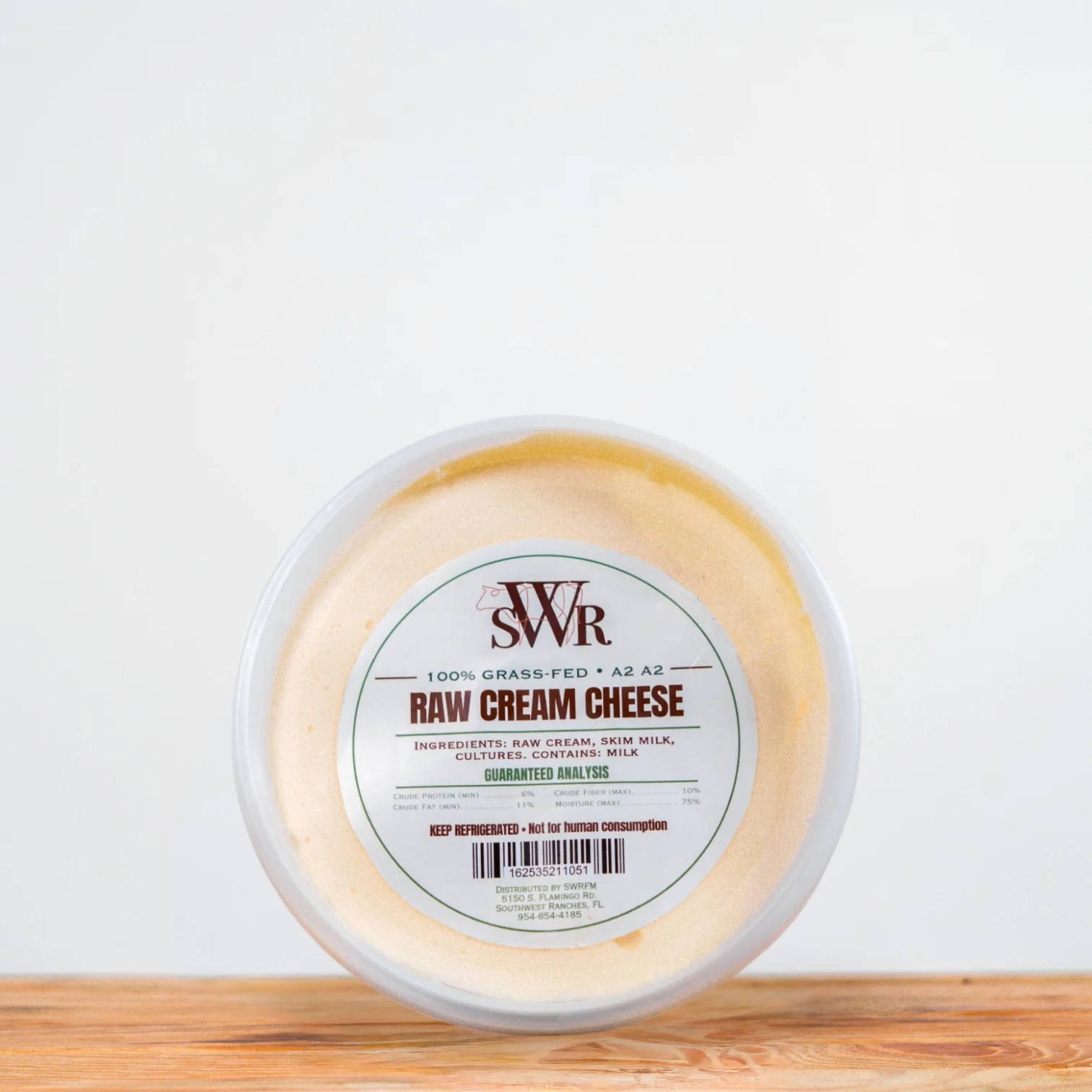 SWR Raw Cream Cheese 8 oz