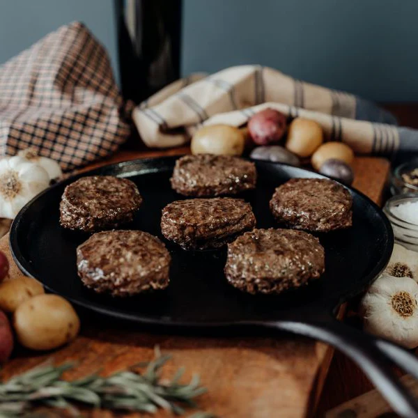 100% Grass-Fed, Grass-Finished Beef Breakfast Sausage Italian Patties /lb
