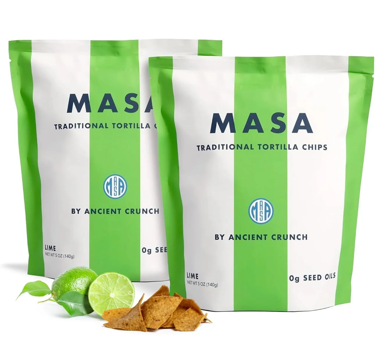 Masa Chips Lime 5 oz