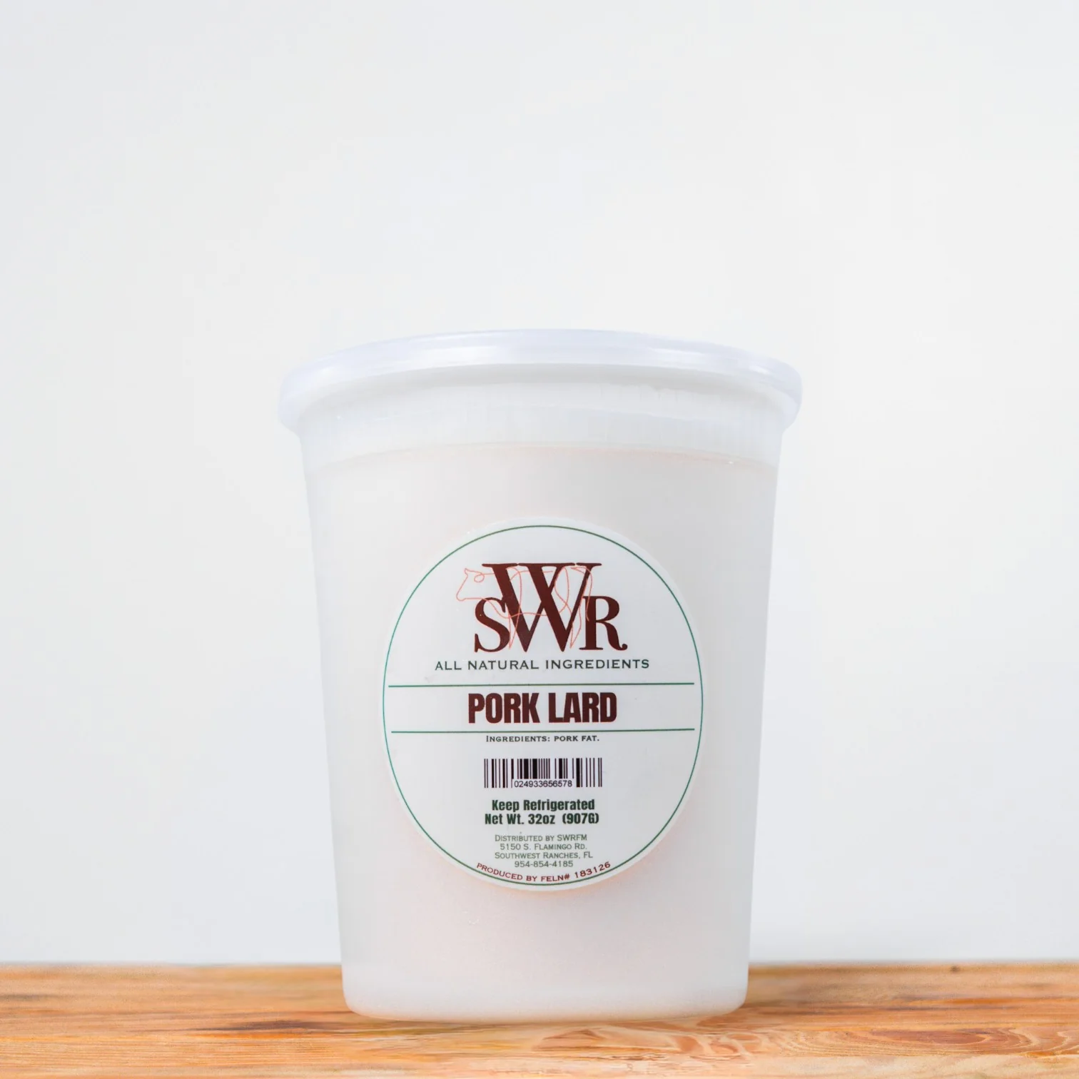 Pasture Raised Pork Lard /lb