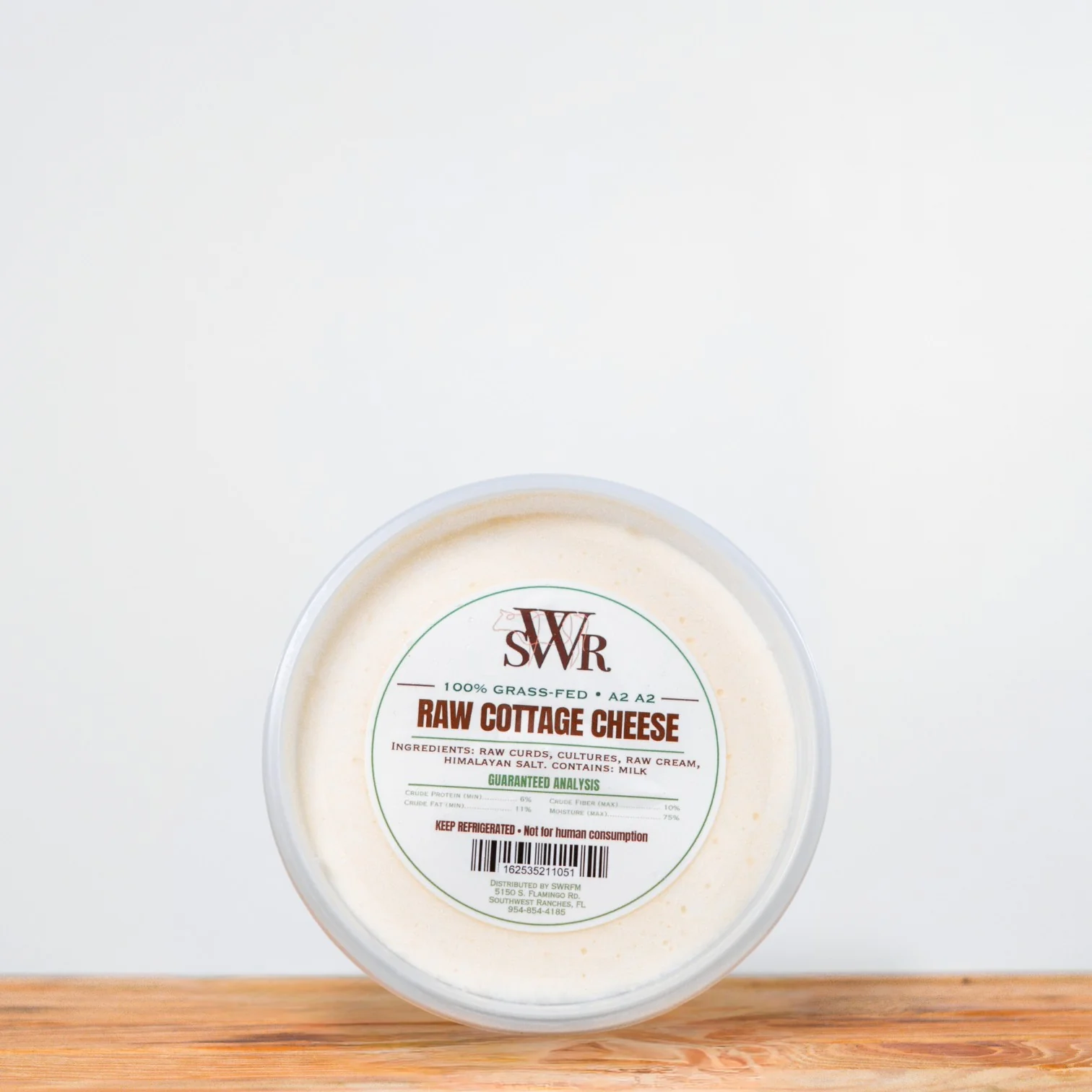 SWR Raw Cottage Cheese 16 oz