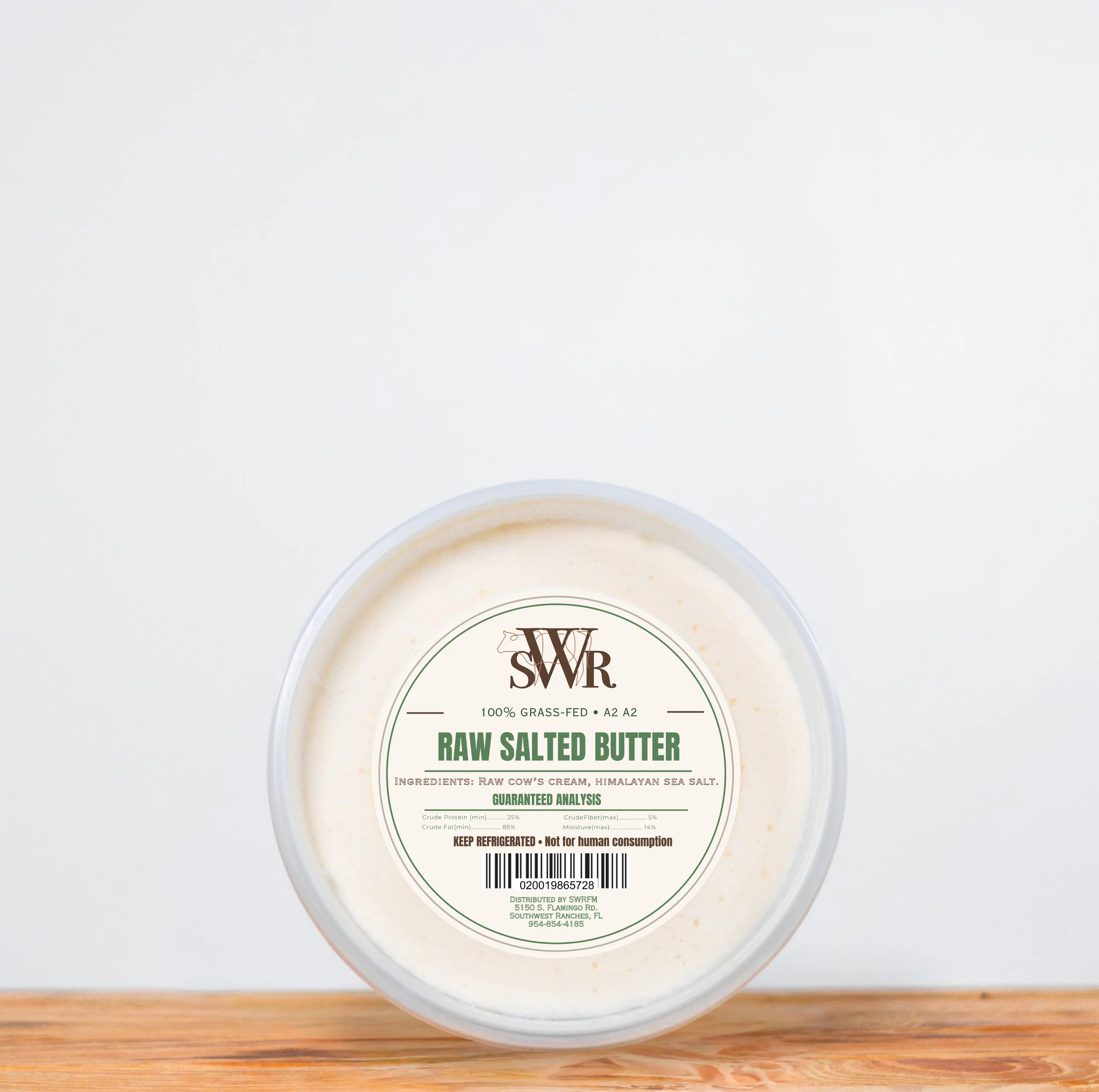 Raw Cow Butter 1 lb