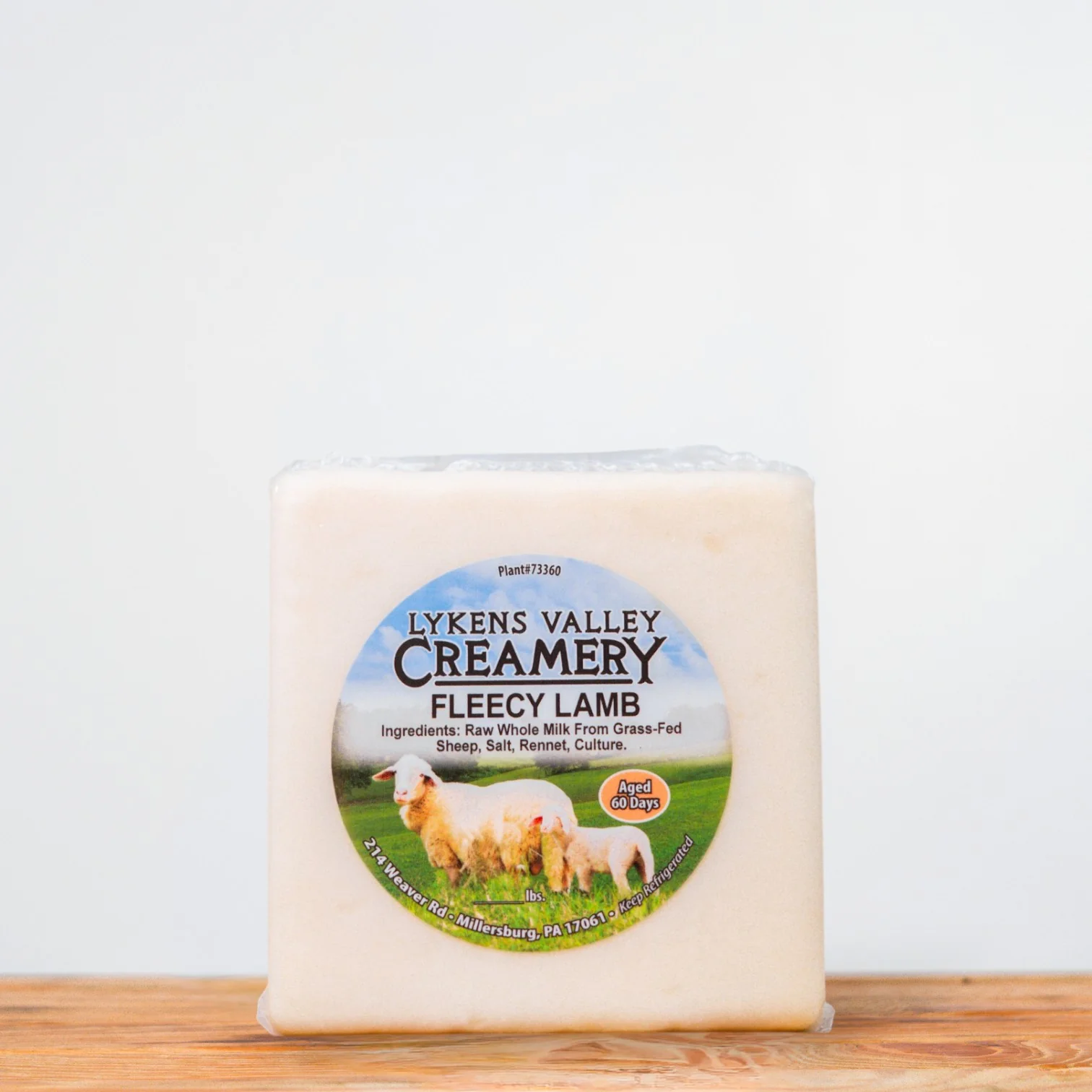Fleecy Lamb Raw Cheese 2 lb