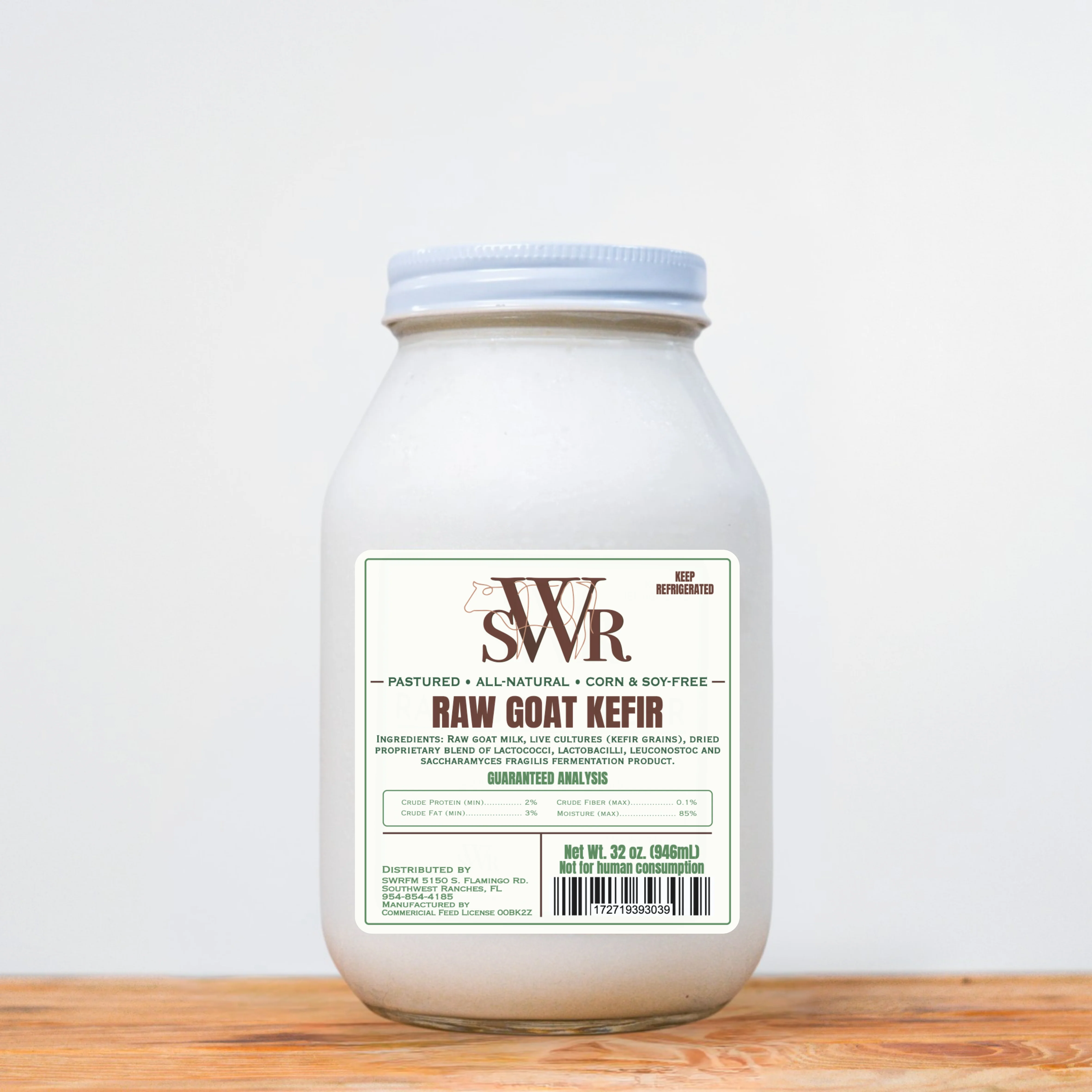 Raw Goat Kefir 32 oz